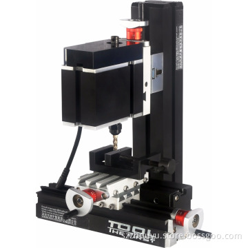 Powerful 60W Electroplated Mini Metal Milling Machine for DIY hobby woodworking